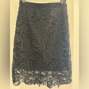 Black Lace Forever 21 Skirt